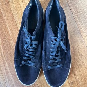 Vince Blue Suede Shoes